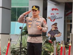Kapolresta Tangerang Pimpin Apel Gelar Pasukan Pengamanan Malam Takbir Idul Adha 1446 H