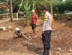 Dukung Ketahanan Pangan, Bhabinkamtibmas Polsek Serang Polresta Serkot Monitoring dan Pendampingan