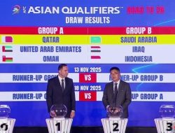 INDONESIA BERADA DI GRUP MAUT KUALIFIKASI AFC PIALA DUNIA 2026