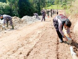 Pengerasan Jalan TMMD ke-125 Kodim 0623/Cilegon Capai 77 Persen