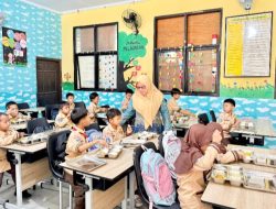 Program Makan Gratis Disambut Antusias di SDN 09 Cilegon, Anak-anak Mulai Suka Sayur