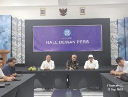 Daftar Kepenguruasan PWI Pusat 2025–2030 Diumumkan Akhmad Munir